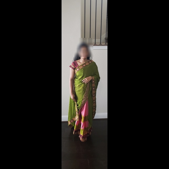 Indian Pakistani sari dress - Picture 5 of 8